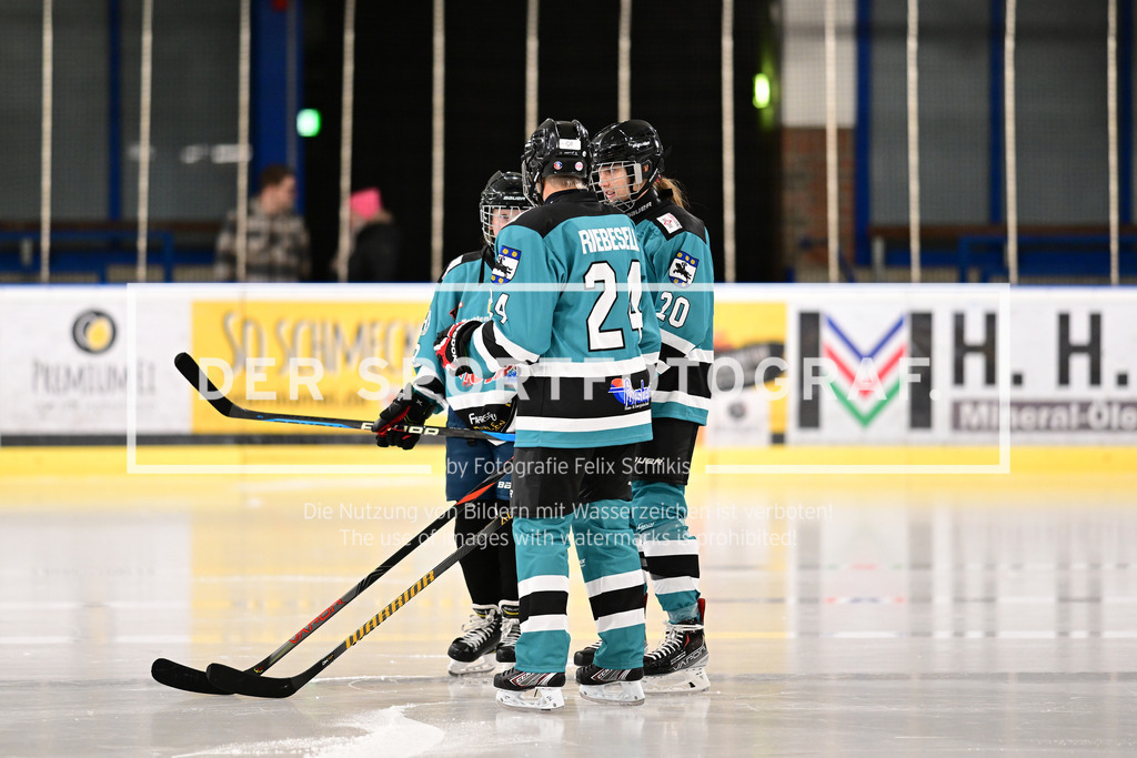 Eishockey I Frauen I Saison 2023-2024 I Testspiel I TuS Harsefeld Tigers - Crocodiles Hamburg I 05147 | Der Sportfotograf. - Realisiert mit Pictrs.com