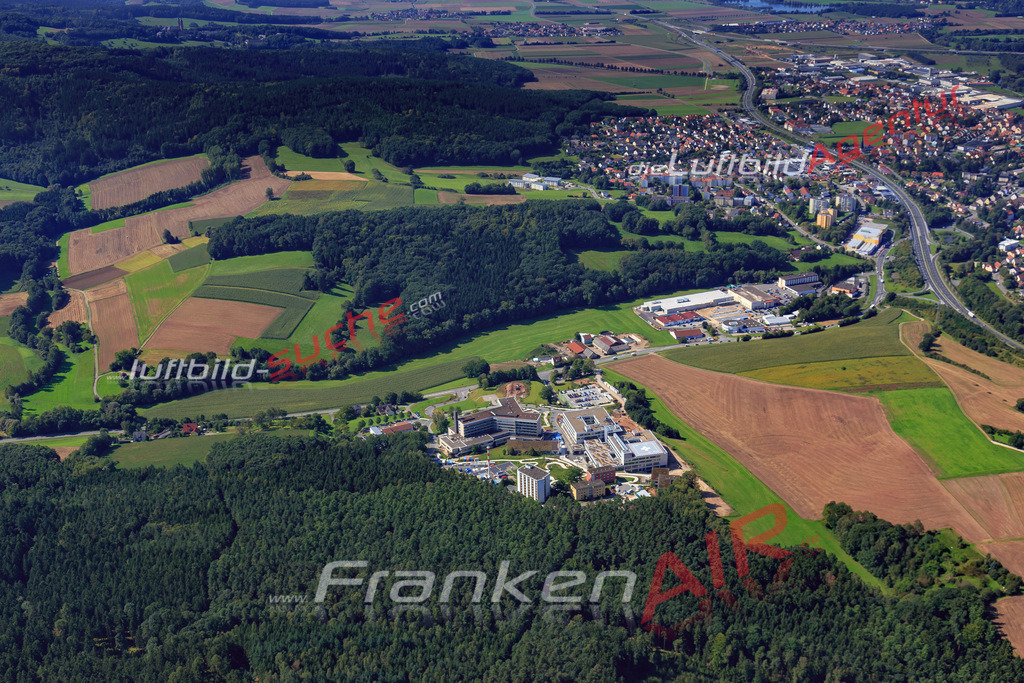 Luftbild von  Lichtenfels - Luftaufnahme wurde 2017 von https://frankenair.de mittels Flugzeug (keine Drohne) erstellt - die Geschenkidee
