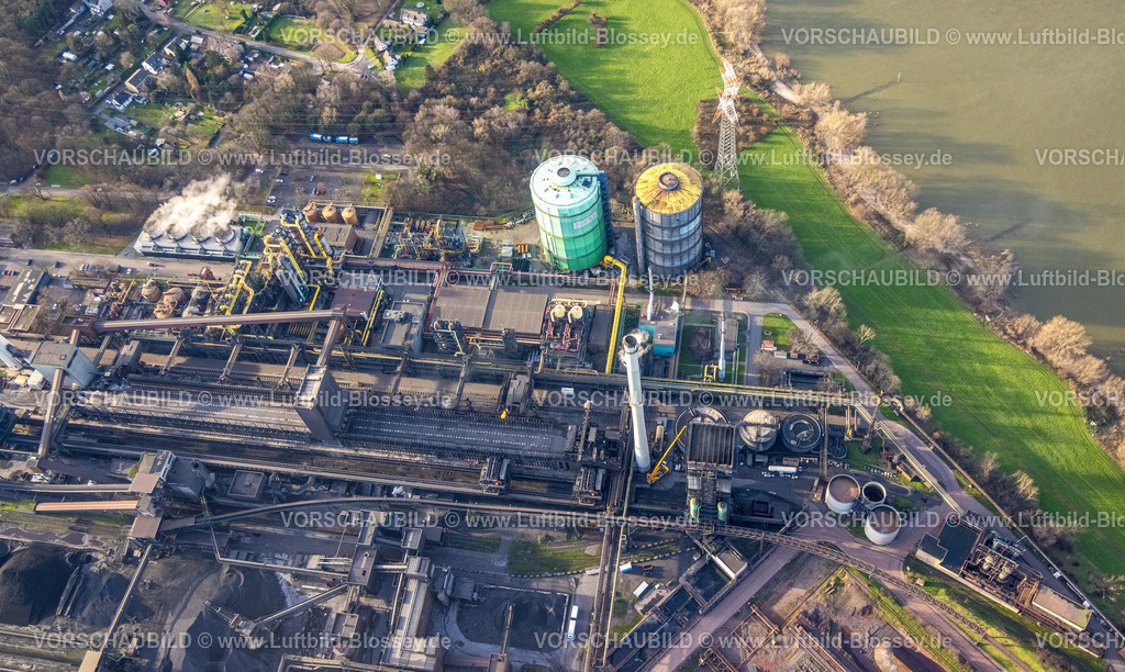 Duisburg230100431 | Luftbild, HKM Hüttenwerke Krupp Mannesmann GmbH, Wanheim-Angerhausen, Duisburg, Ruhrgebiet, Nordrhein-Westfalen, Deutschland
