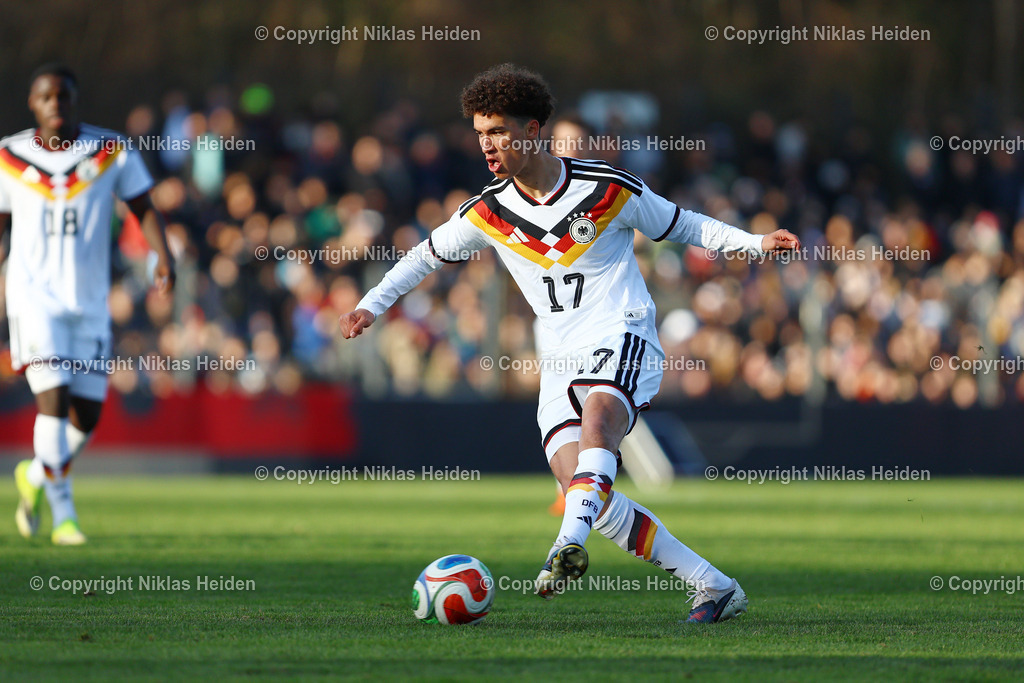 NH_DeutschlandU20_TschechienU20_Länderspiel_26032026 | #17 Noah Darvich (Deutschland U20)Fußball I Junioren I Länderspiel (Nationalmannschaft) I Saison 2025-2026 I Freundschaftsspiel I Deutschland U20 - Tschechien U20 I 26.03.2026 I Poststadion Berlin