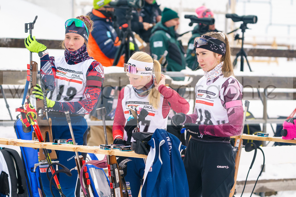 DM Oberhof | Deutsche Biathlonmeisterschaft Jugend und Junioren / 4. DSV JOKA Deutschlandpokal (DP Oberhof)