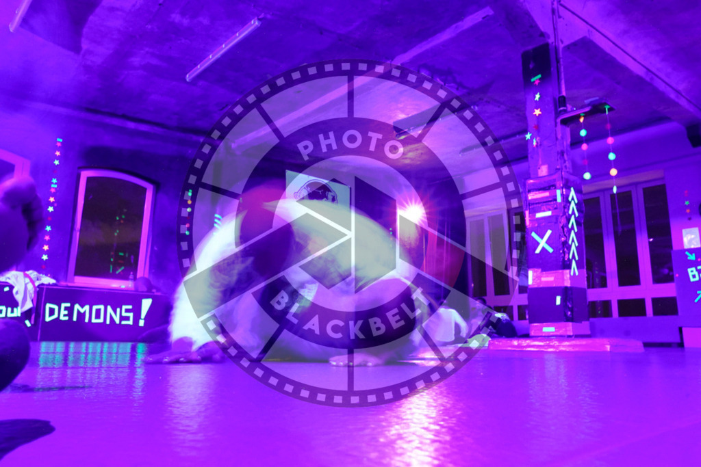 20240413PBB8064 | Fighters compete during the Grapplethon 24hours of rolling for a reason in Hamburg, Germany, on April 13, 2024.