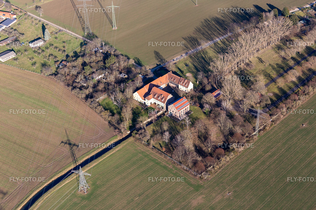 Kirchheimer Mühle | Luftbild: Kirchheimer Mühle im Ortsteil Patrick Henry Village in Heidelberg im Bundesland Baden-Württemberg in Deutschland. Foto: IMG_125549.jpg vom 21.02.2021 durch Werner Riehm/FLY-FOTO.de - Realisiert mit Pictrs.com