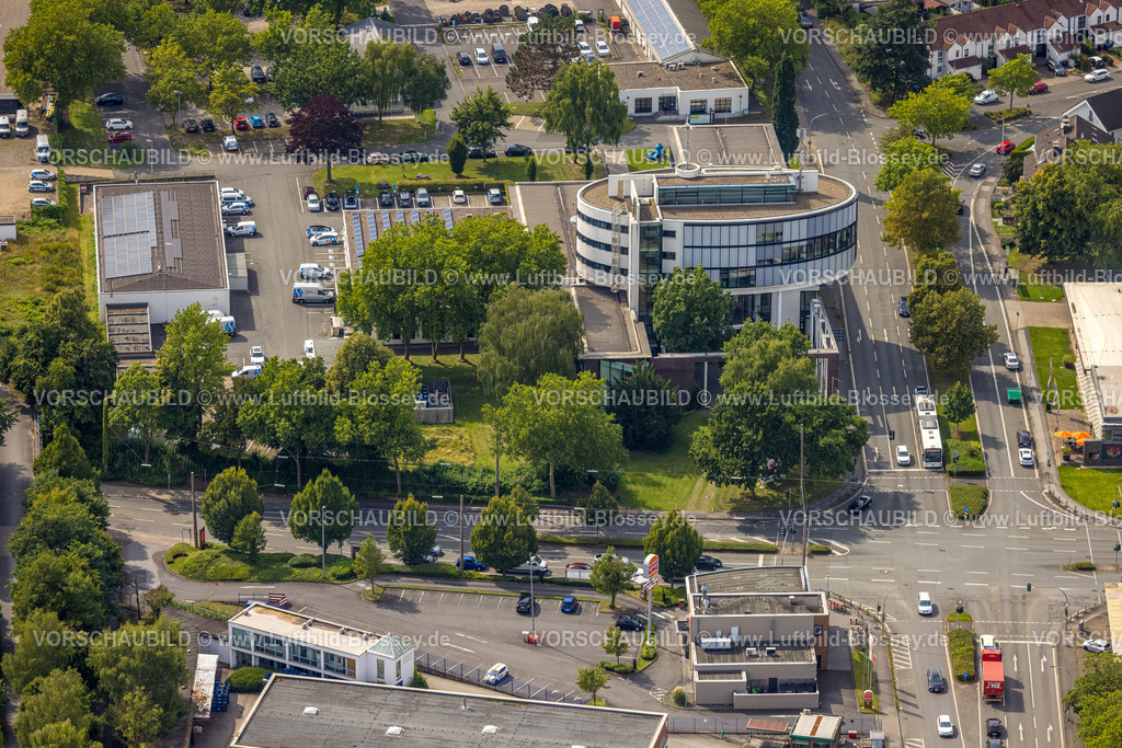 Witten250804724 | Luftbild, Stadtwerke Witten Gebäude und Gelände, Westfalenstraße, Witten, Ruhrgebiet, Nordrhein-Westfalen, Deutschland