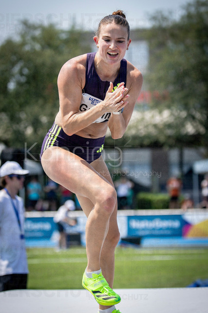 Multisport Event; Ratingen, 27.06.2026 | RATINGEN, GERMANY - JUNE 27, 2026 : Vanessa Grimm (GER / Germany) reacts during heptathlon’s high jump the Multisport Event at Stadion Ratingen on June 27, 2026 in Ratingen, Germany.