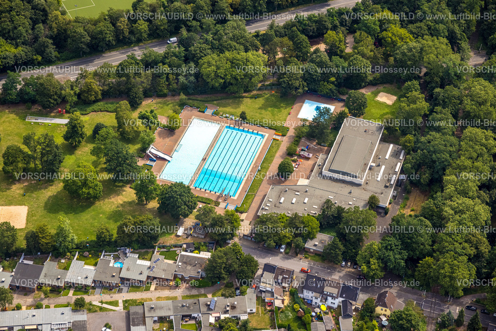 Duisburg230707159 | Luftbild, Freibad Homberg, Alt-Homberg, Duisburg, Ruhrgebiet, Nordrhein-Westfalen, Deutschland