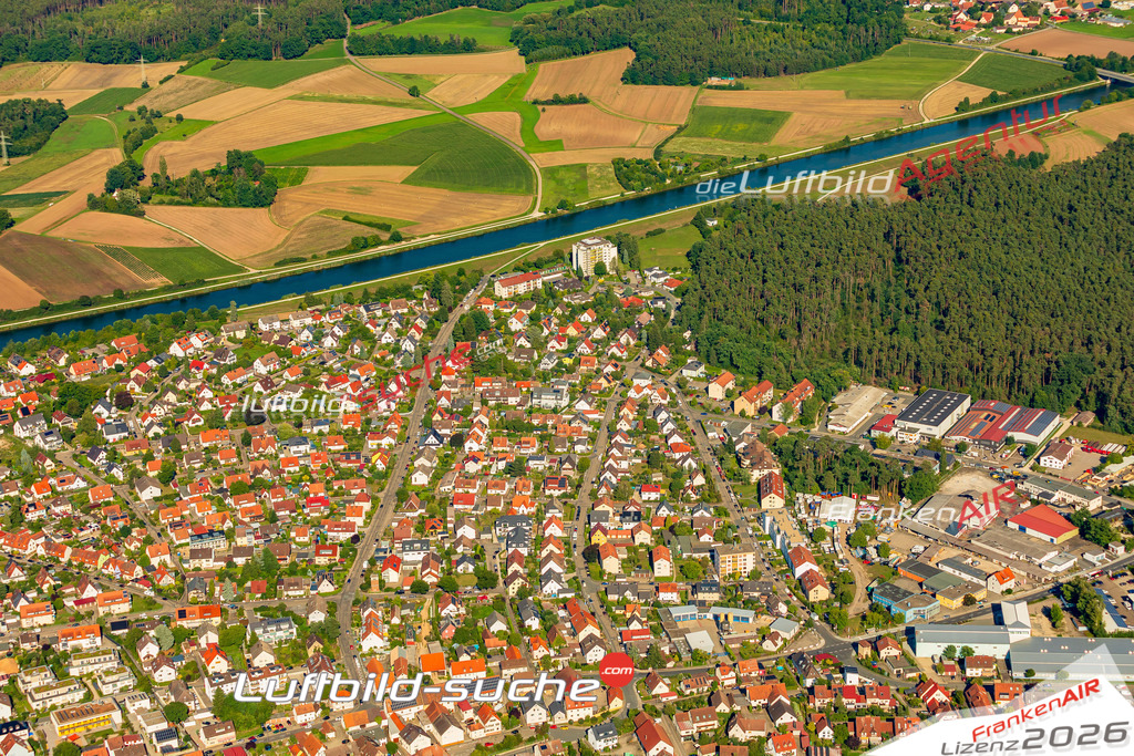 Schöne Luftaufnahme als Geschenk in Katzwang Nürnberg - Die Luftbildaufnahme wurde 2025 vom UL-Flugzeug heraus erstellt ( keine Drohne ) - Hochauflösende Luftaufnahme -Nicht vergleichbar mit Google Maps oder Satelittenbilder- Die Geschenkidee !Mit Lizenz und Bildrechte bestellbar