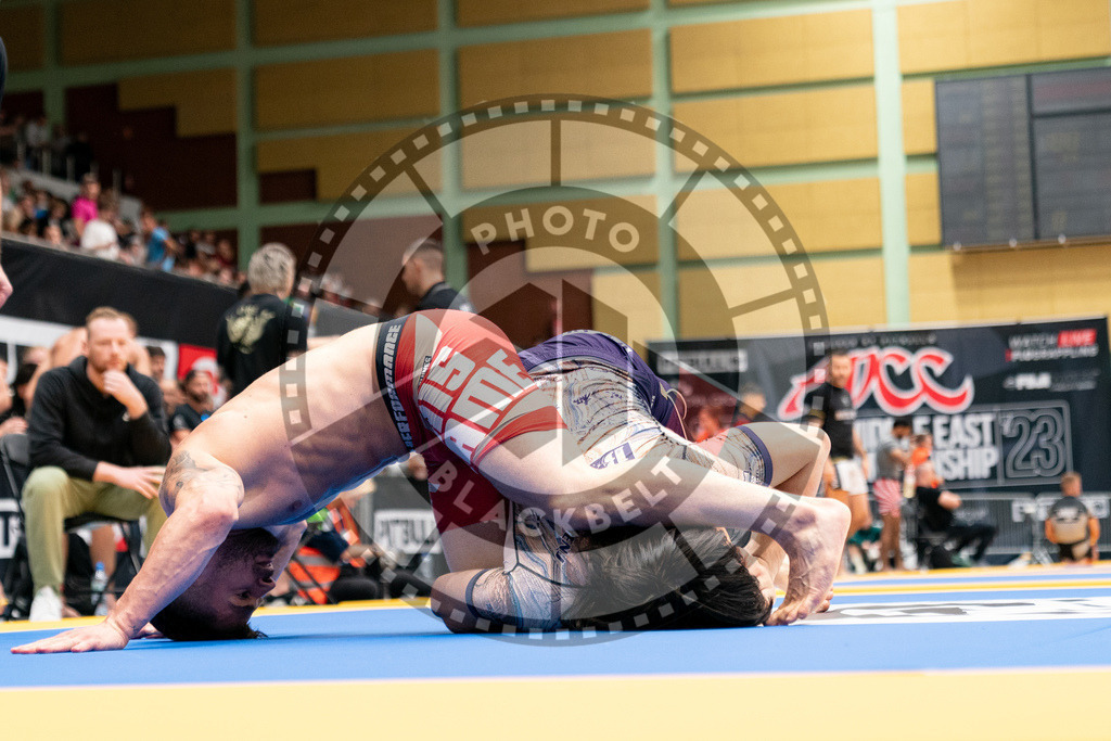 20230916PBB5952 | Fighters compete during the grappling tournement ADCC Trials (European, Middle East and African Championship) in Warsaw, Poland, on September 16, 2023.