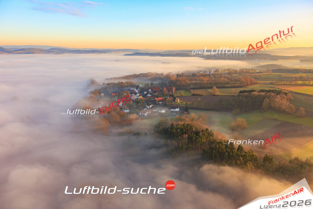aktuelles Luftbild von Frankenberg Kulmbach - Luftaufnahme wurde 2018 von https://frankenair.de mittels Flugzeug (keine Drohne) erstellt.