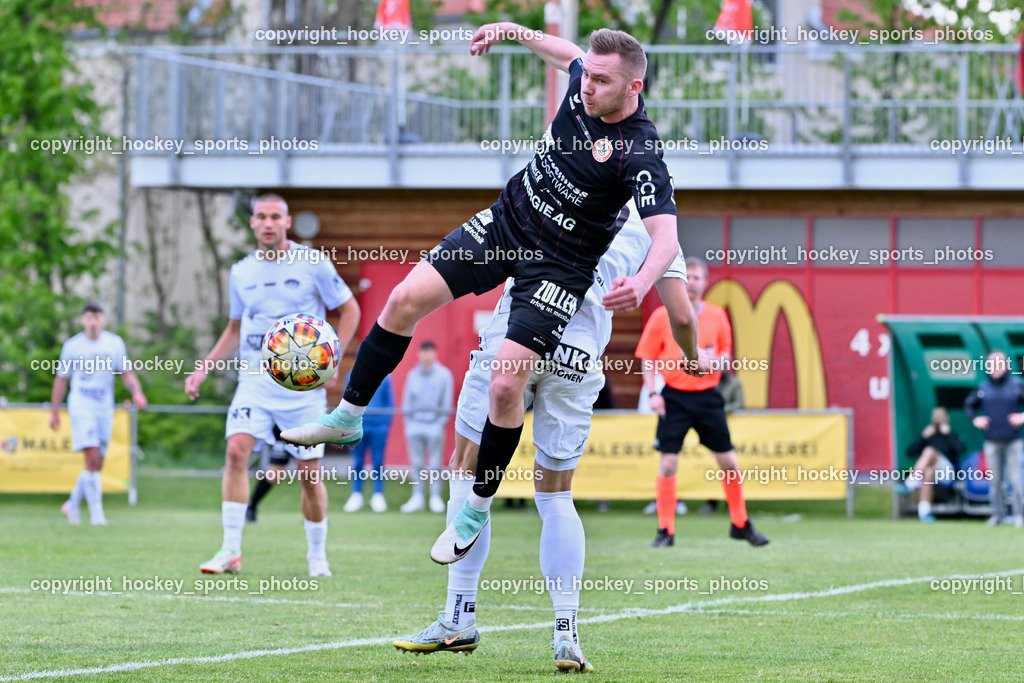 ASK Klagenfurt vs. SK Vorwärts Steyr 21.4.2024 | #24 Mirsad Sulejmanovic SK Vorwärts Steyr, ASK Klagenfurt vs. SK Vorwärts Steyr 21.4.2024, ASK Klagenfurt vs. SK Vorwärts Steyr am 21.04.2024 in Klagenfurt (ASK Sportzentrum Fischl), Austria, (Photo by Bernd Stefan)