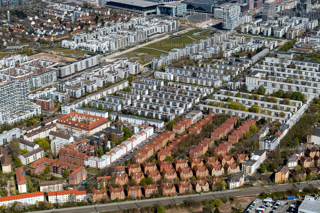 4020605 | Europaviertel mit Europagarten, Frankfurt am Main