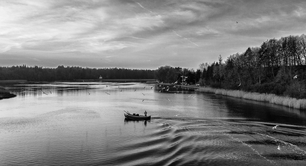 fischer-2019-515 | Matthias Nanz aus Schleswig ist einer der letzten Berufsfischer an der Schlei. Mit seinem Boot fährt Matthias Nanz vom Liegeplatz in Missunde zu den Fanggründen in der Schlei. - Realisiert mit Pictrs.com