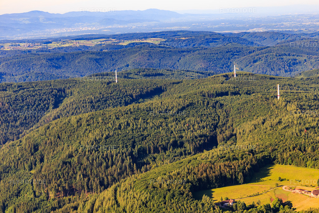 Luftbild: ehemaliger Windpark im Ortsteil Ettenheimmünster in Ettenheim im Bundesland Baden-Württemberg in Deutschland. Foto: IMG_147736.jpg vom 30.05.2025 durch Werner Riehm/FLY-FOTO.de