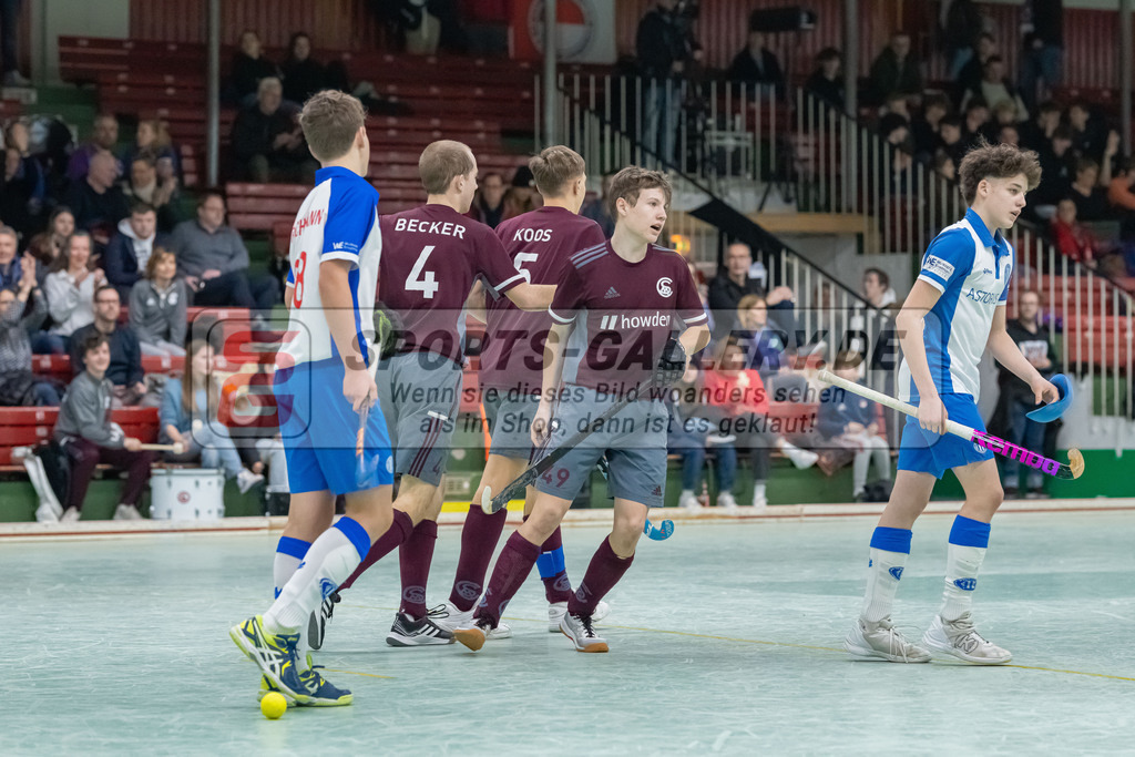HK_20230305_106072 | Deutsche Meisterschaft MU16 Platz 7 Großflottbeker THGC - Münchener SC am 5.3.2023 RWK, Köln ,