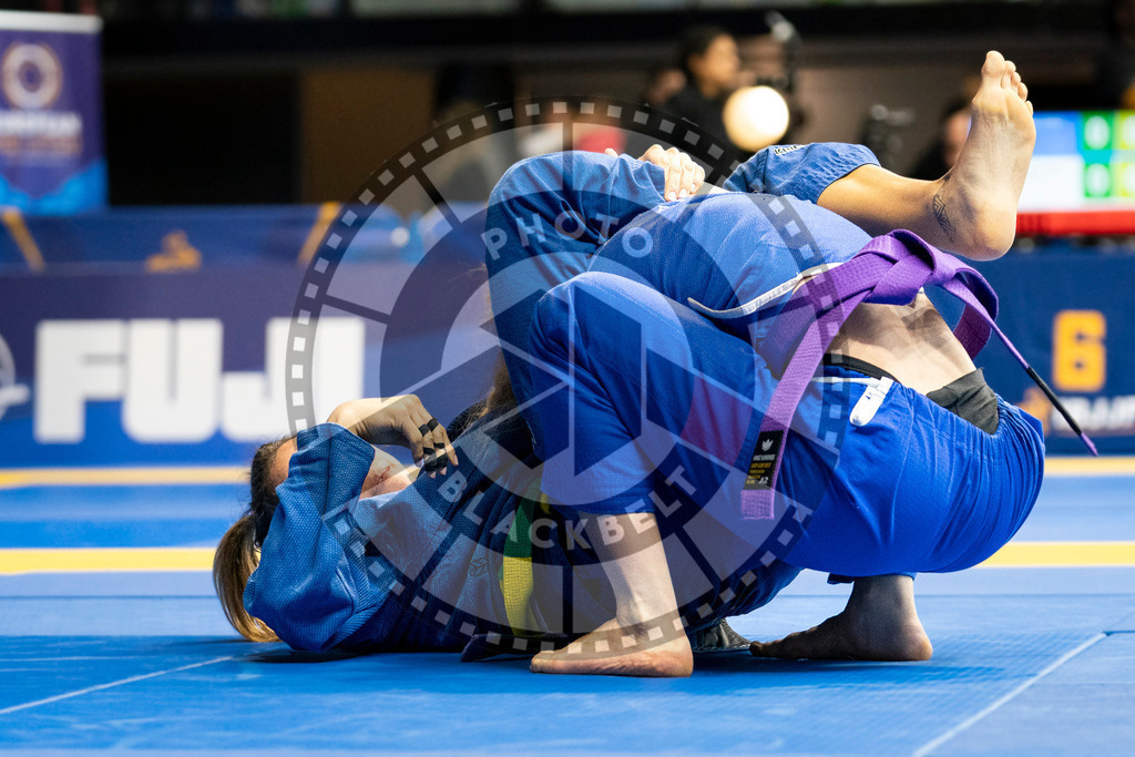 20240123PBB04192 | Fighters compete during the second day of the IBJJF European Championship in Paris, France, on January 23, 2024.