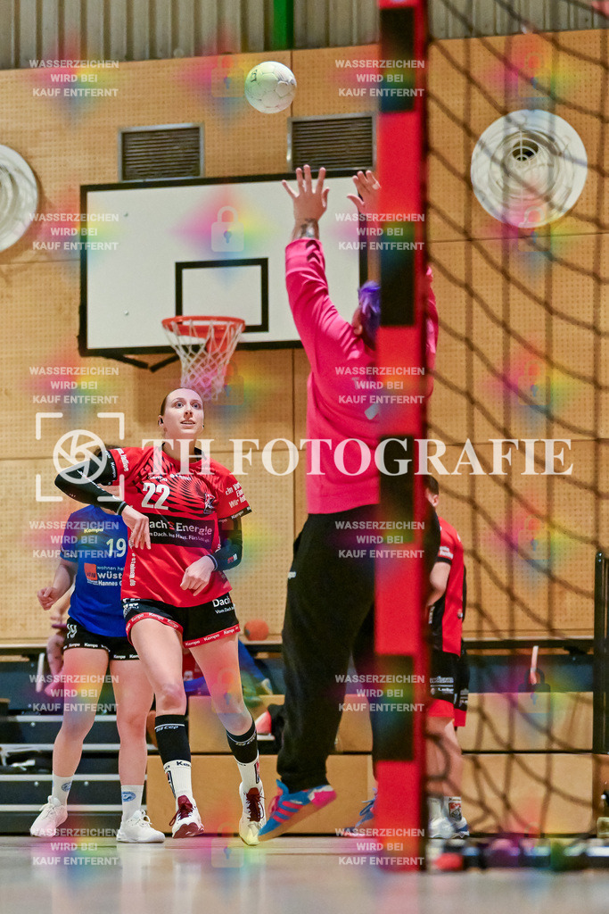 GER, SG Maulburg/Steinen - TuS Helmlingen, Frauen-Handball, Oberliga Suedbaden, 19. Spieltag, Saison 2024/2025, 23.03.2025 | Maike Hartmann (SG Maulburg/Steinen, #22)GER, SG Maulburg/Steinen - TuS Helmlingen, Frauen-Handball, Oberliga Suedbaden, 19. Spieltag, Saison 2024/2025, 23.03.2025Foto: TH Fotografie/Thomas Hess