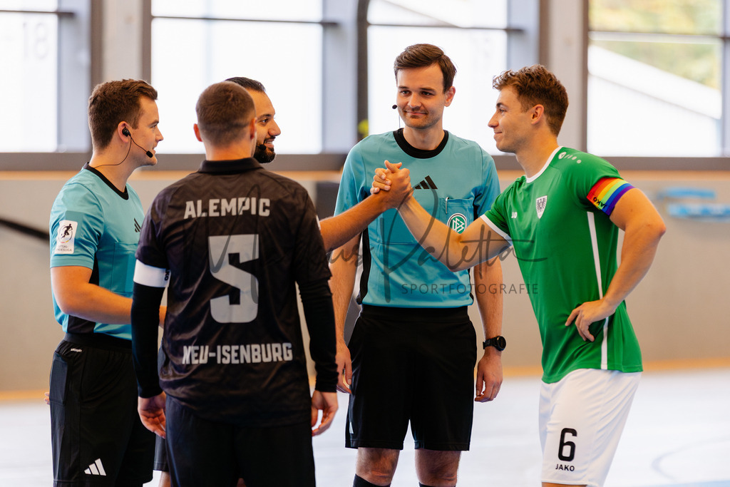 Futsal-Bundesliga, Saison 2025/2026, 4. Spieltag: SC Preußen Münster - SV Pars Neu-Isenburg | Futsal-Bundesliga, Saison 2025/2026, 4. Spieltag, SC Preußen Münster empfängt SV Pars Neu-Isenburg in der Universitäts-Sporthalle in Münster. Foto: sportfotografie.ms | Markus Paletta - Realisiert mit Pictrs.com