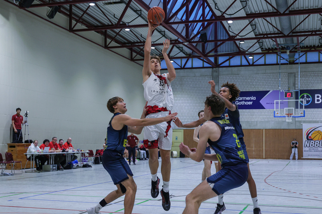 NBBL BAYER GIANTS vs EWE Baskets Juniors Oldenburg-60 | Fotos von Basketballspielen aus dem Raum NRW fotografiert von Gero Mueller-Laschet und Daniel Schaefer - Realisiert mit Pictrs.com