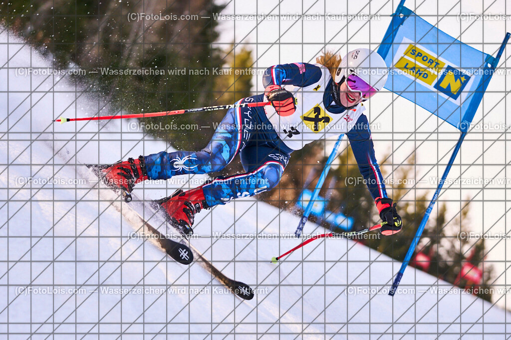 ALP0091_MastersCup-RTL-I_LKHF_Finz Daniela | NÖ Raiffeisen MastersCup, Jugend - Damen - Herren, Riesentorlauf-Rennen 1 auf der Fuchswaldpiste, durchführender Verein: Schiklub Lackenhof, So 9. Februar 2025.