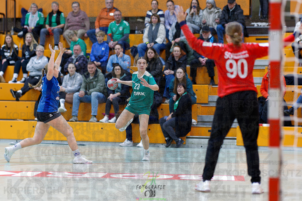 Jugenbundesliga wJB; HSG Kleenheim/Langgöns - SG Kappelwindeck/Steinbach | Jugenbundesliga wJB; HSG Kleenheim/Langgöns - SG Kappelwindeck/Steinbach am 23.11.2025 in Oberkleen (Weidig-Halle)Photo © 2025 - Jörg Heinrich - Realisiert mit Pictrs.com