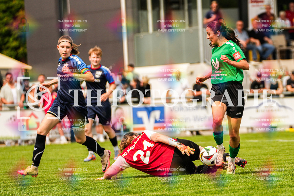 GER, FC Hauingen - SV Waldhaus, Frauen-Fussball, Rothaus Bezirkpokal, Finale, Saison 2024/2025, 29.05.2025 | GER, FC Hauingen - SV Waldhaus, Frauen-Fussball, Rothaus Bezirkpokal, Finale, Saison 2024/2025, 29.05.2025Foto: TH Fotografie/Alessio Bosco