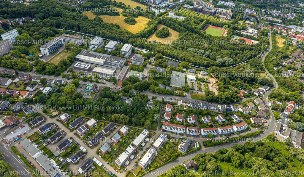 Dortmund230700738 | Luftbild, Technische Universität Dortmund Campus Süd, Eichlinghofen, Dortmund, Ruhrgebiet, Nordrhein-Westfalen, Deutschland