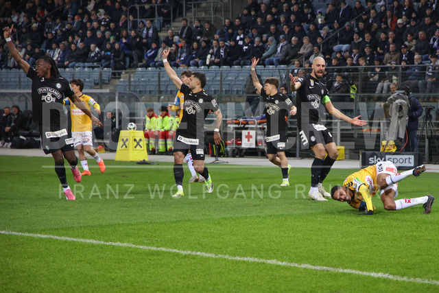 SK Sturm Graz vs SV Ried – Austrian Bundesliga | Graz, Austria, 08.Feb.26 - SOCCER - ADMIRAL Bundesliga, SK Sturm Graz vs SV Ried. Image shows game action from Sturm.     