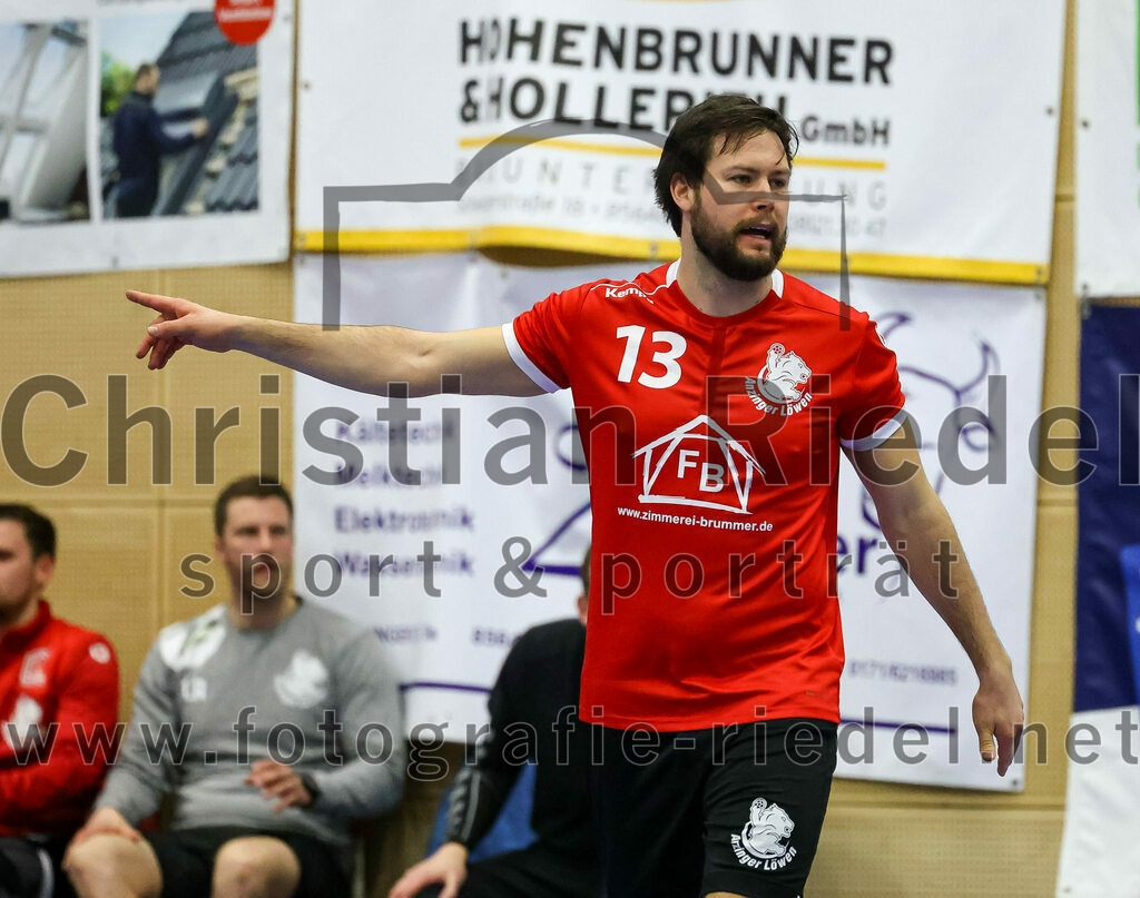2023-04-01_016_SV_Anzing_gegen_TuS_Prien | Anzing, Deutschland, 01.04.2023:
Handball, Bezirksliga 2022 / 2023, 12. Spieltag, SV Anzing gegen TuS Prien, Endergebnis: 

Foto: Christian Riedel / fotografie-riedel.net