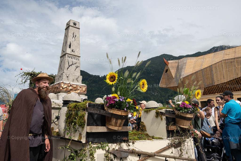 Schwingen -  ESAF Freitag Festumzug 2025 | Mollis, 29.8.25, Schwingen - ESAF Freitag Festumzug.
