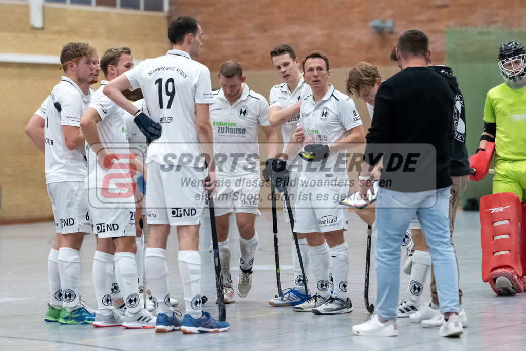 SFE_20230115_0148 | 1. Bundesliga Hockey Herren Schwarz-Weiss Neuss - Crefelder HTC am 15.01.2023 in  (Sporthalle Jahnerstrasse), Photo: Stephan Fehrmann 2022 (Sports-Gallery)