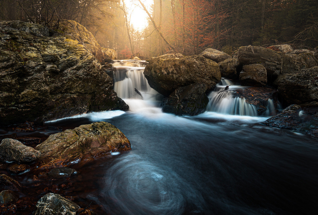 Wasserfall | Langzeitbelichtung eines Wasserfall - Realisiert mit Pictrs.com