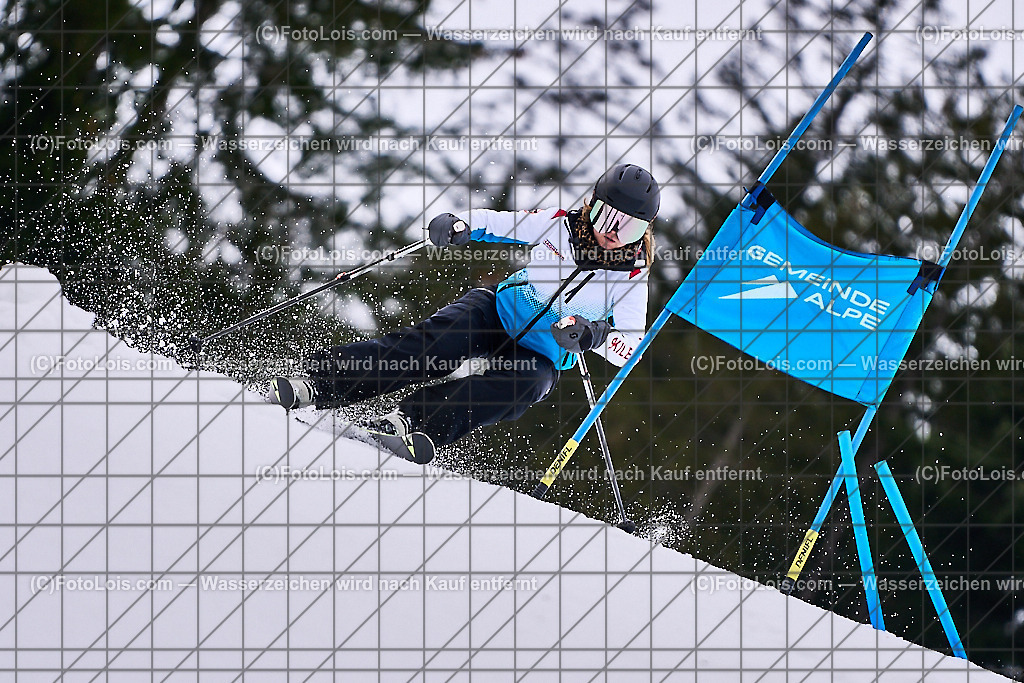 ALP5487_Schischule Haginger_Semesterkurs_Skilehrerin | (C)FotoLois.com, Alois Spandl. Schischule Haginger, Semesterkurs-Abschlusstag mit Rennlaufbewerb, Fr 9. Februar 2024.