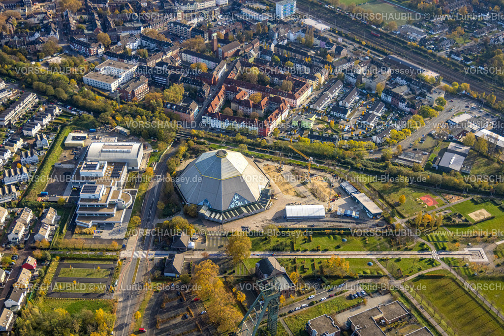 Oberhausen231100197Ausbildungszentrum_Print9999Pixel300dpi | Luftbild des Berufsförderungswerk der Bauindustrie NRW gGmbH, Osterfeld, Oberhausen, Ruhrgebiet, Nordrhein-Westfalen, Deutschland