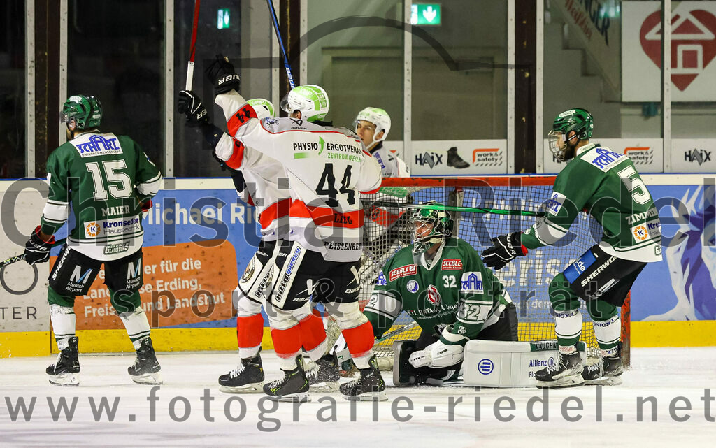 2023-10-29_107_TSV_Erding_gegen_TSV_Peissenberg | Erding, Deutschland, 29.10.2023:
Eishockey, Bayernliga Vorrunde 2023 / 2024, 5. Spieltag, TSV Erding gegen TSV Peißenberg, Endergebnis: 

Foto: Christian Riedel / fotografie-riedel.net