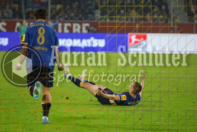 10.04.2026, GER, Fussball, Herren, 2. BL, Saison 2025/2026, Fortuna Düsseldorf - Holstein Kiel | Ivan Nekic (Kiel) Torjubel, jubelt nach seinem Treffer zum 1:2 