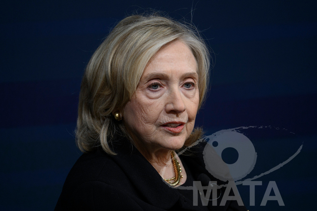 _DWA3708 | Die US-Politikerin Hillary Clinton auf der Veranstaltung Bridging Scholarship and Statecraft im Rahmen der Münchner Sicherheitskonferenz 2026. München, 13.02.2026 Bayern Deutschland  - Realisiert mit Pictrs.com