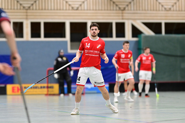 Floorball I Herren I Saison 2024-2025 I 2. FBL Herren Nord-West I 12. Spieltag I MTV Mittelnkirchen - SSF Dragons Bonn II I 037767 | Der Sportfotograf. - Realisiert mit Pictrs.com