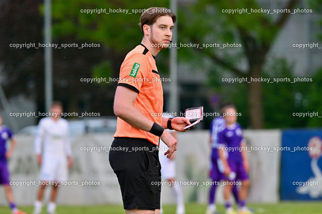 SAK vs. Austria Klagenfurt Amateure | Christoph Günter Messner Referee, SAK vs. Austria Klagenfurt Amateure, SAK vs. Austria Klagenfurt Amateure am 08.05.2026 in Klagenfurt (Sportpark Welzenegg), Austria, (Photo by Bernd Stefan)