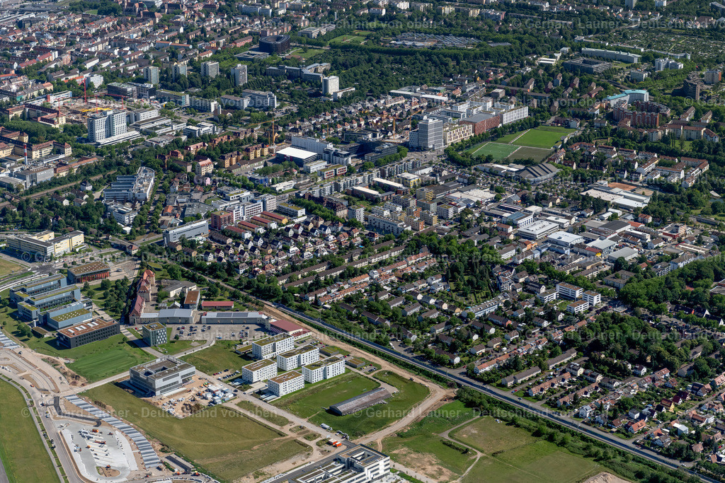 4033699 | WEST 30.06.2020 Stadtzentrum im Innenstadtbereich  in West im Bundesland Baden-Württemberg, Deutschland // The city center in the downtown area  in West in the state Baden-Wuerttemberg, Germany Foto: Gerhard Launer