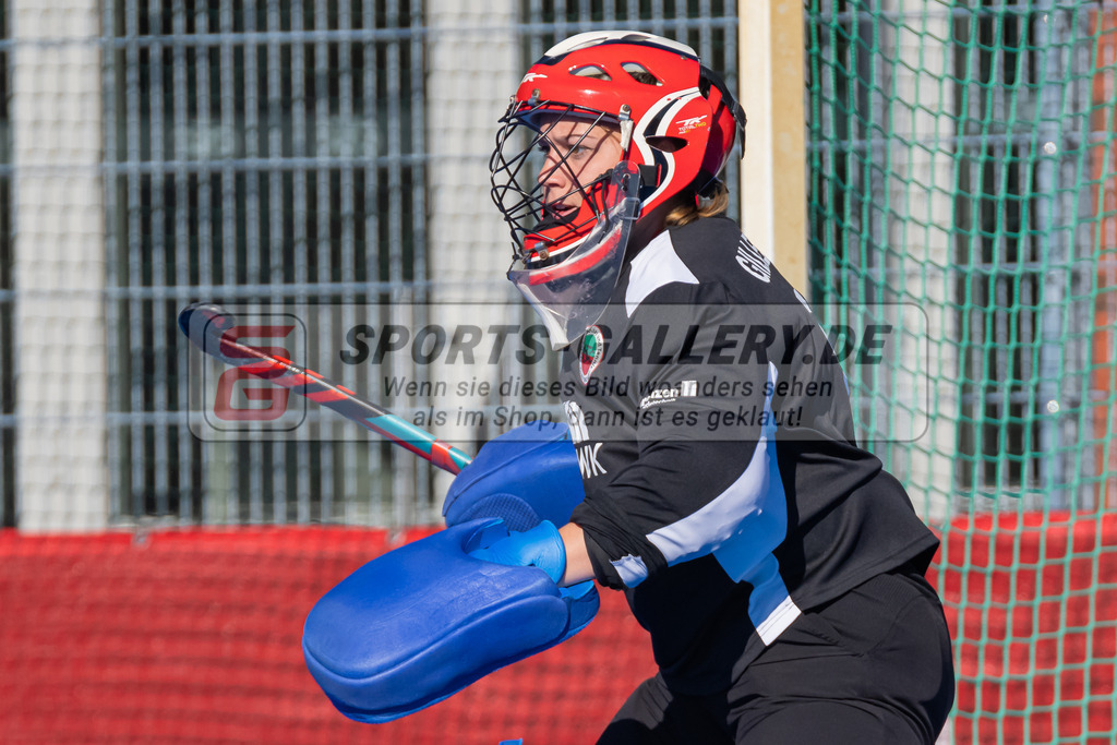 HK_20221009_100614 | 2. Bundesliga Damen Crefelder HTC - Hannover 78 am 9.10.2022 Crefelder HTC, Krefeld , Gillessen Jana ( Torfrau Crefelder HTC #2 )