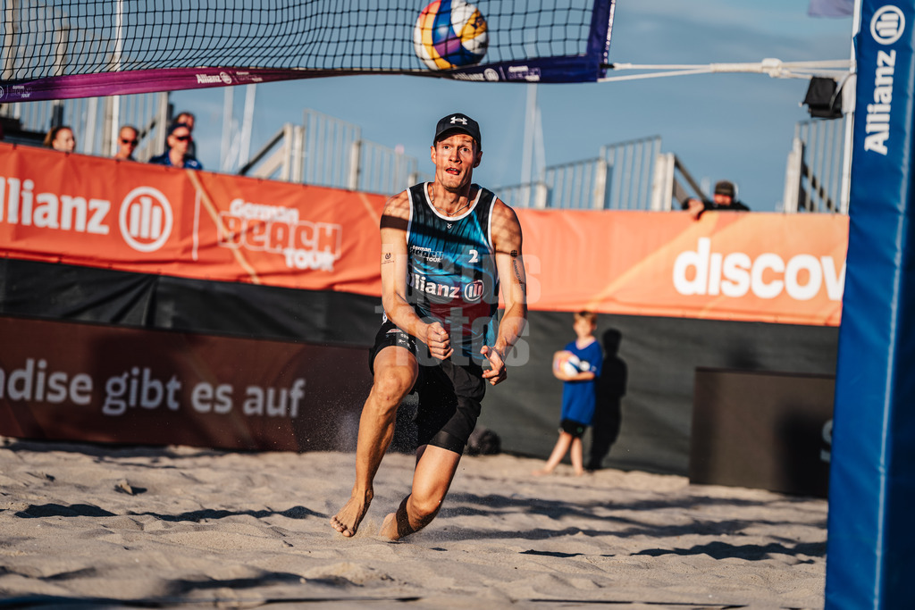 Beachvolleyball | Männer  | Allianz German Beach Tour 2024 | Tourstop Kühlungsborn | 10.08.2024 | Robin Sowa