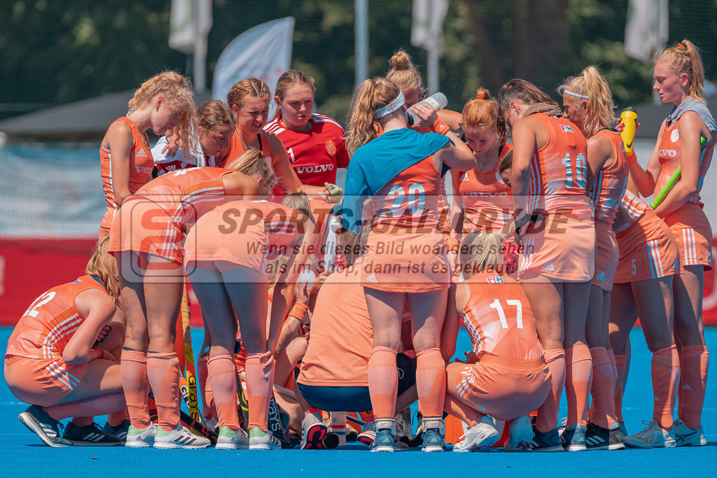 HK_20230711_101149 | Euro Hockey WU18 Spain vs Netherlands Championship Girls &amp; Boys am 11.7.2023 CHTC , Krefeld ,
