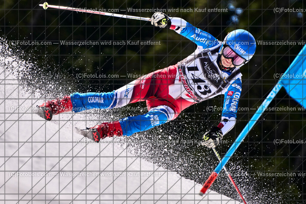 ALP1508_Reiteralm_MASTERS-LM_RTL_Benedikt Johann | (C)FotoLois.com, Alois Spandl. Steirische MASTERS-Landesmeisterschaften Ski alpin mit Wien und Salzburg, Reiteralm, Sa 13. April 2024.