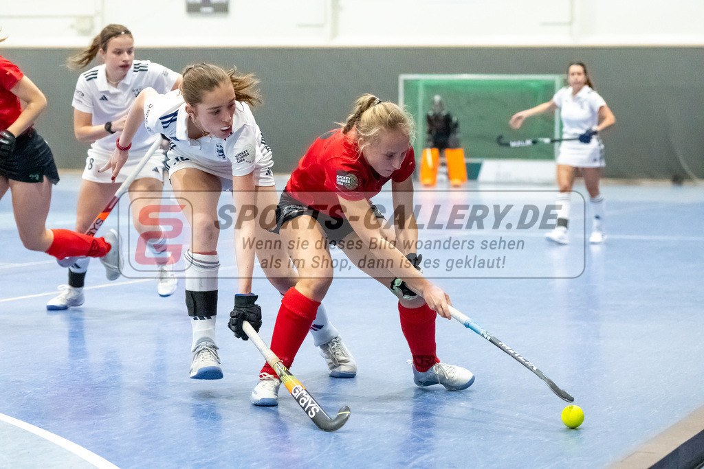 HK_20250111_101438 | 1. Bundesliga Halle Damen Düsseldorfer Hc - Club Raffelberg am 11.1.2025 Halle DHC, Düsseldorf ,