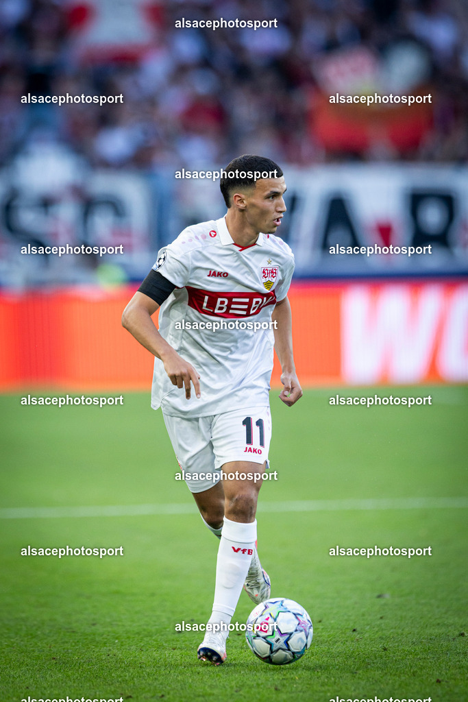 9L6A3543 | Bilal El Khannouss during the champions league game between Stuttgart and Viking at Arena Stuttgart on September 9, 2026 in Dortmund, Germany - Realisiert mit Pictrs.com