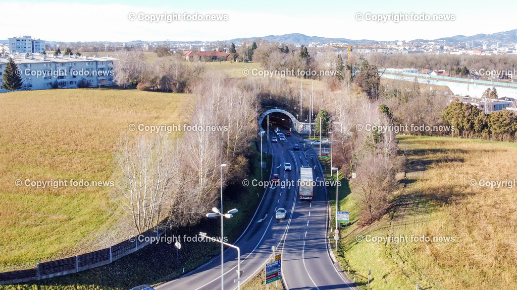 Monalisatunnel_ Linz_ Kleinmuenchen_ Ebelsberg_ 16.01.2023-7 | 16.01.2023, Linz, AUT, Monalisatunnel im Bild Monalisatunnel, Mona Lisa Tunnel, Verkehr, Kleinmuenchen, Ebelsberg, Umfahrung