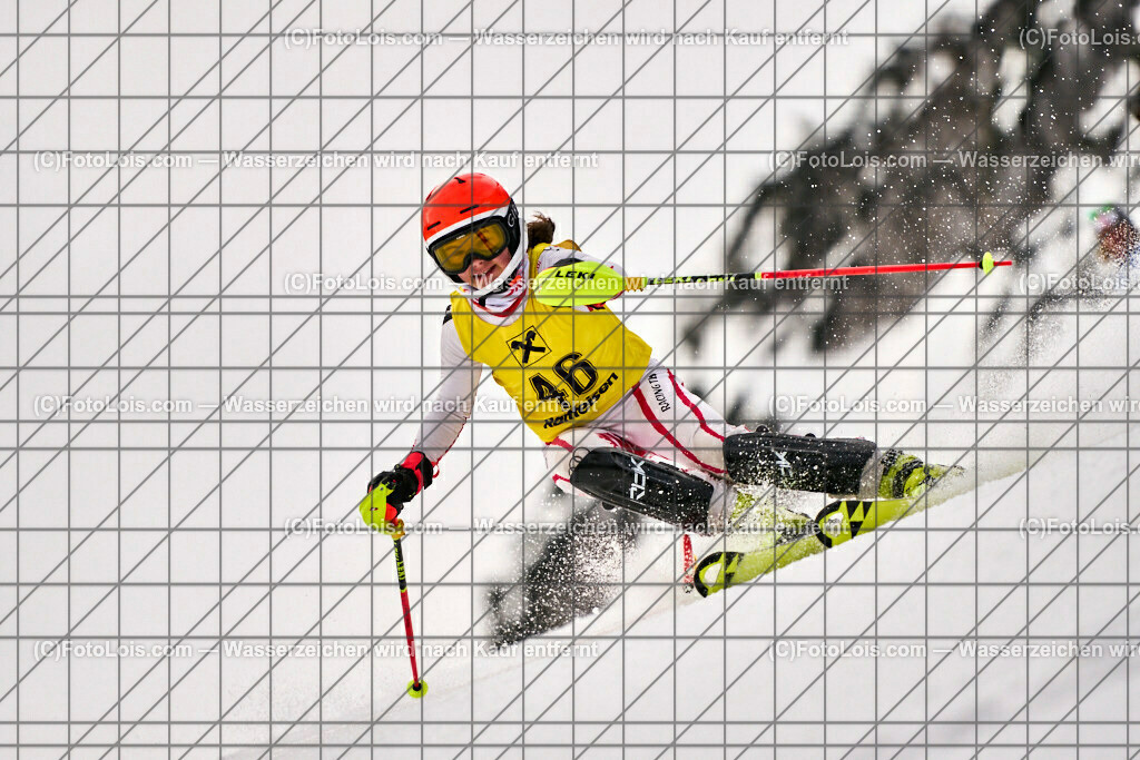 ALP8176_NOe-Kinder-LM_SL-I_Hochkar_MoeserKapfenberger Judith | (C)FotoLois.com, Alois Spandl. NÖ Kinder-Landesmeisterschaft, SLALOM im Draxlerloch am Hochkar, erster Lauf, So 18. Februar 2024.