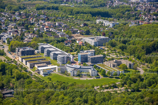 Hagen230501955 | Luftbild, FernUniversität Campus, Hochschulviertel, Hagen, Sauerland, Nordrhein-Westfalen, Deutschland