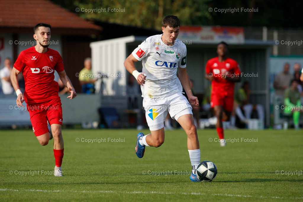 A_LUI_27082025_04 | SPORT,FUSSBALL,UNIQA OOEFB CUP 2.RUNDE,ASKOE OEDT-WSG TIROL 27.08.2025 IM BILD:BELIM CIRKIC (OEDT) UND MORITZ WELS (WSG) FOTO:FOTOLUI