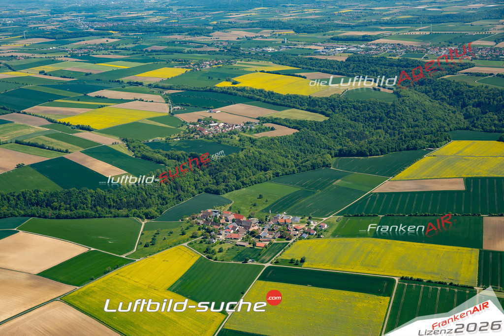 Luftbild Vs Google Maps  Elzhausen  Braunsbach -Das Luftbild wurde 2025 vom UL-Flugzeug heraus erstellt ( keine Drohne ) - Hochauflösende Luftaufnahme -Nicht vergleichbar mit Google Maps oder Satelittenbilder- Die Geschenkidee !Mit Lizenz und Bildrechte bestellbar